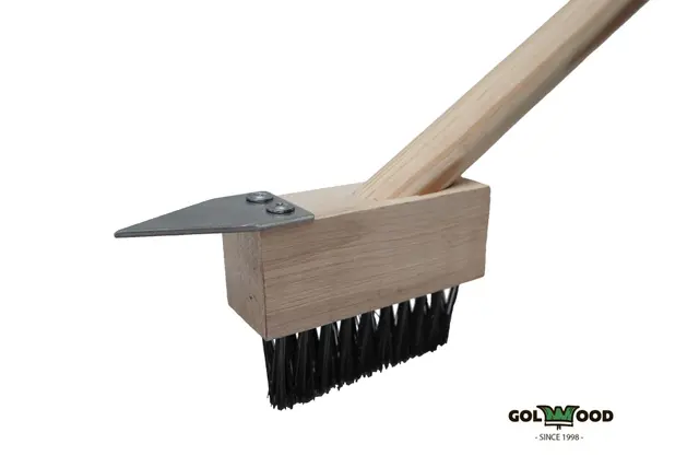Brush for cleaning of paving stones, 100 mm.