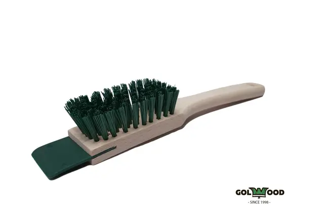 Brush for cleaning the lawn mower, 315 mm.